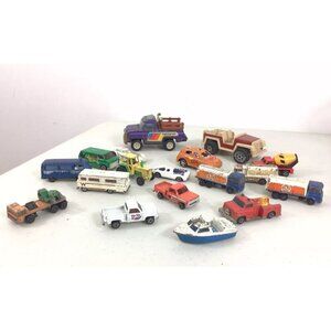Vintage Matchbox Cars Tootsie Toy Variety Lot as Shown